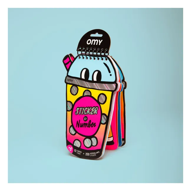 Bubble Tea activity book with stickers