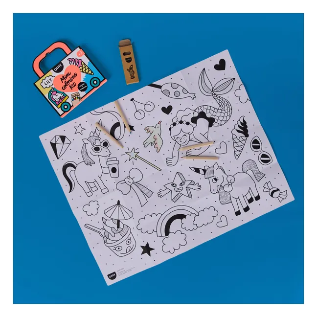 Lily mini coloring set