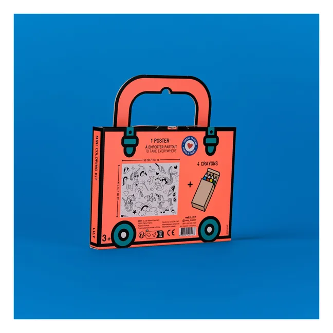 Mini juego de colorear Lily