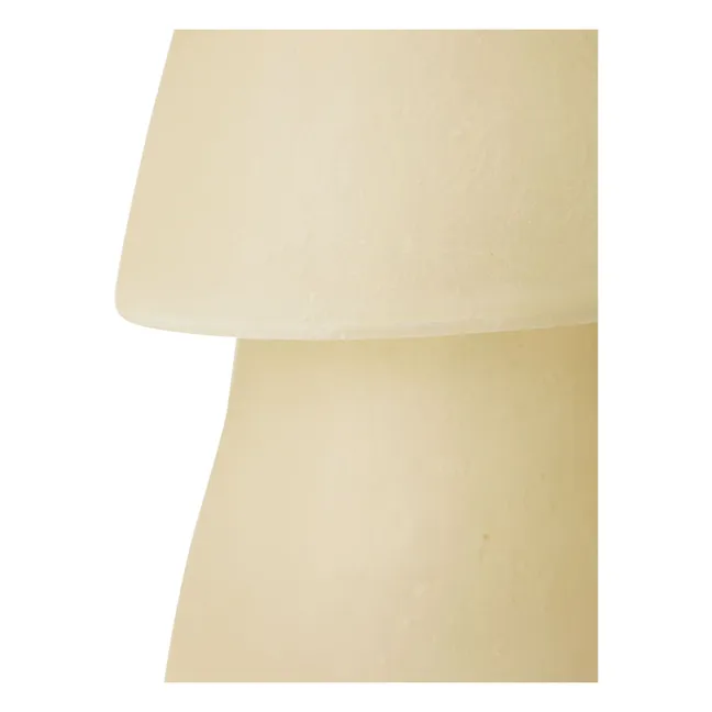 Fiberglass table lamp | Off-White