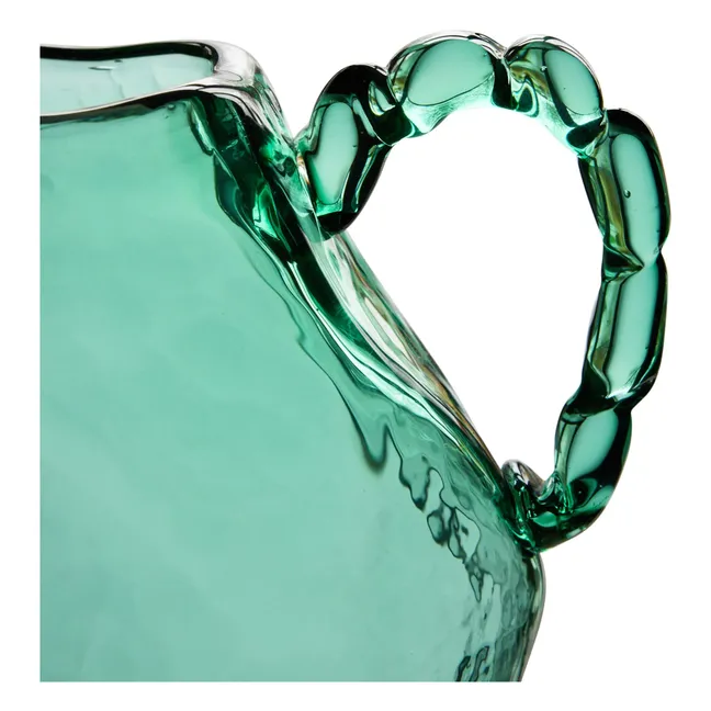 Glass amphora vase, Nienke Sikkema | Green