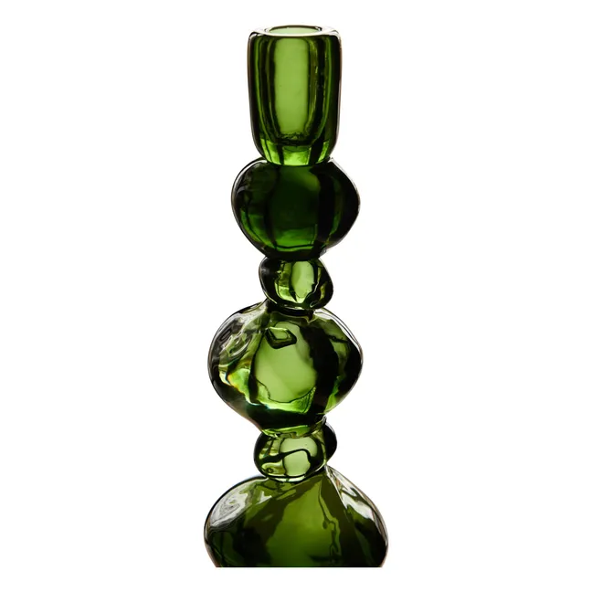Bougeoir en verre, Nienke Sikkema | Vert