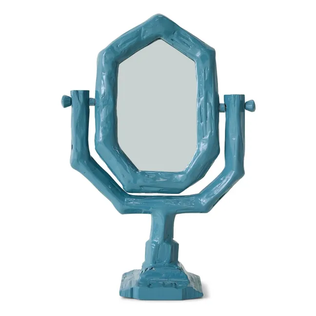 Miroir sur pied, Teun Zwets | Bleu