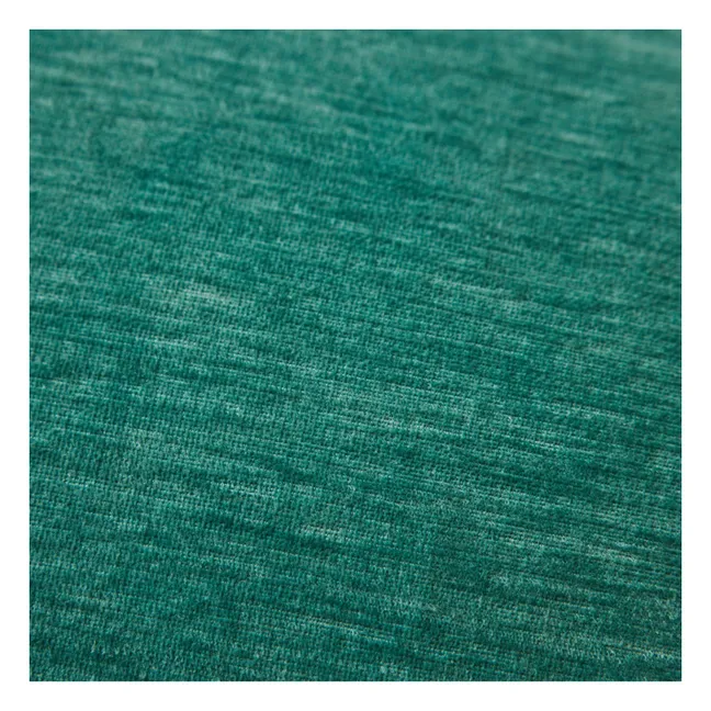 Coussin en velours Deep Sea | Bleu azur