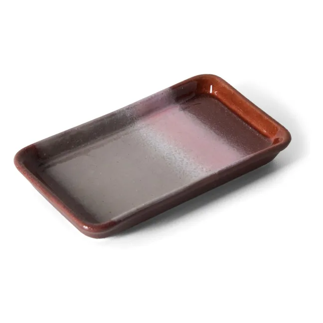 Bloom ceramic serving dish | Pink