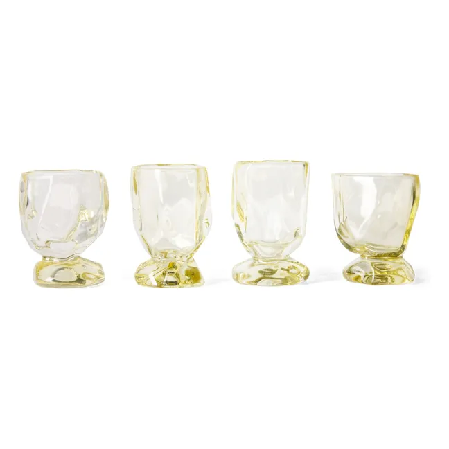 Verres sur pied, Nienke Sikkema | Jaune