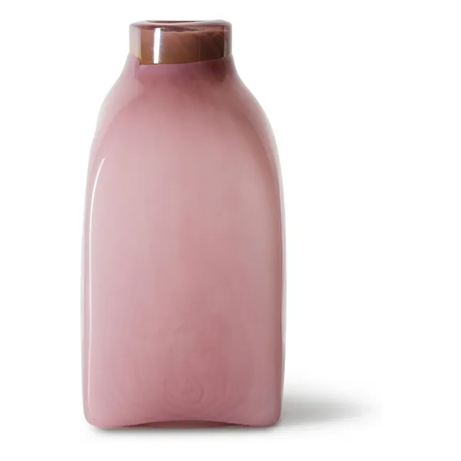 Jarrón de cristal Atelier L | Blush