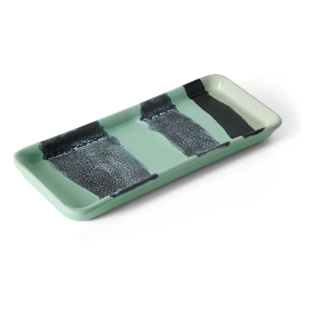 Rive ceramic serving dish | Blue
