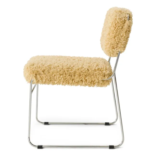 Chaises Endless en bouclette - Set de 2 | Beige