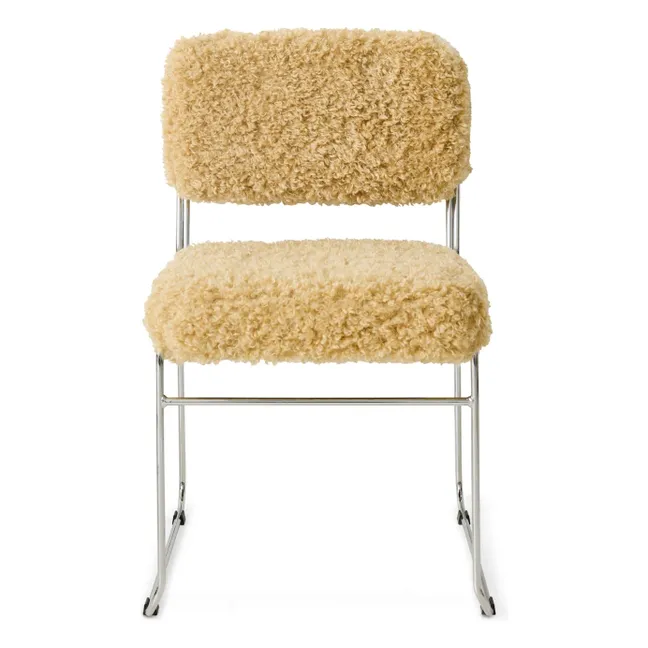Chaises Endless en bouclette - Set de 2 | Beige