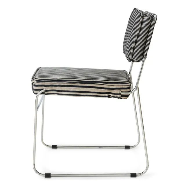 Chaises Endless rayée - Set de 2 | Gris