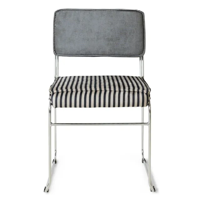 Chaises Endless rayée - Set de 2 | Gris