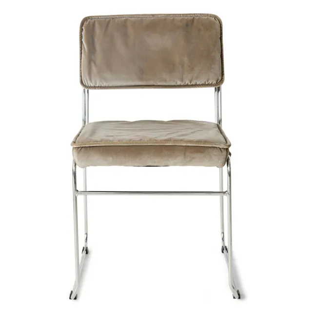 Chaises Endless en velours - Set de 2 | Taupe