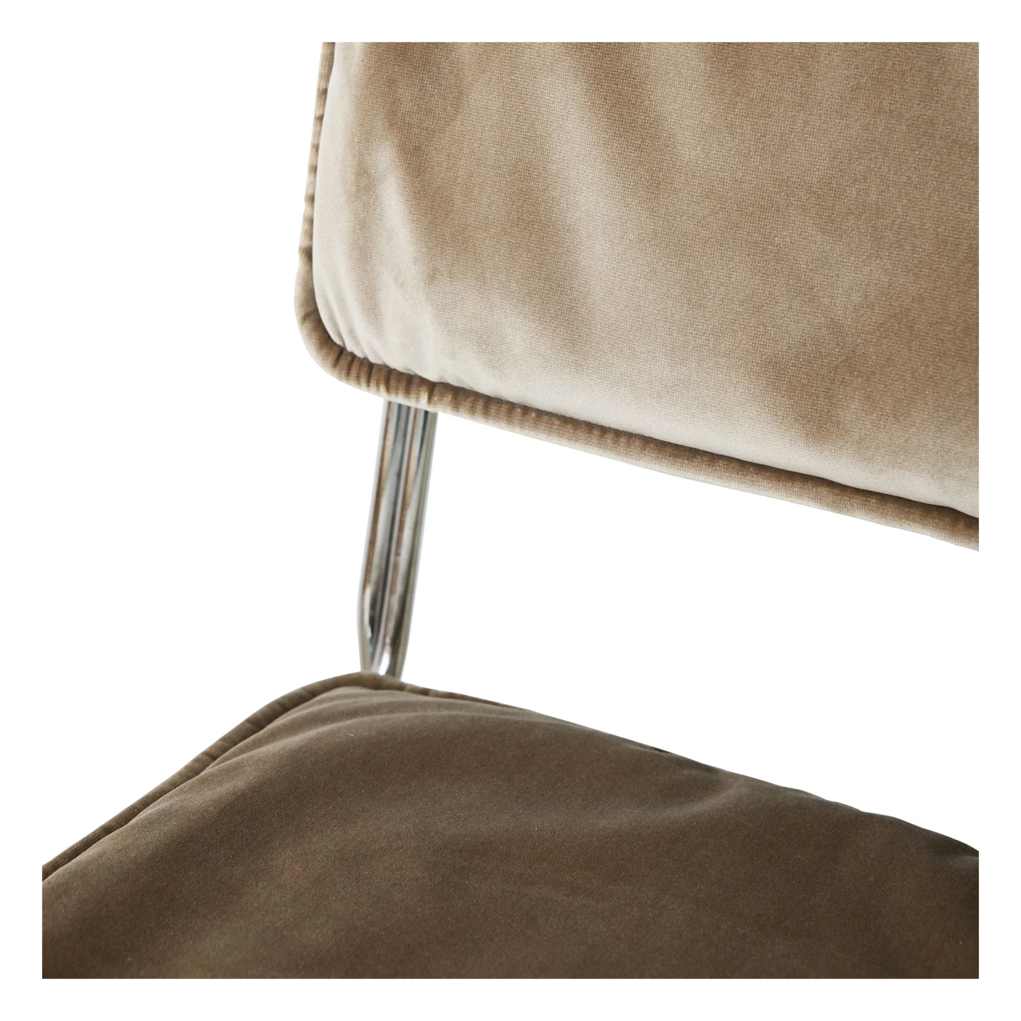 Chaises Endless en velours - Set de 2 | Taupe- Image produit n°3
