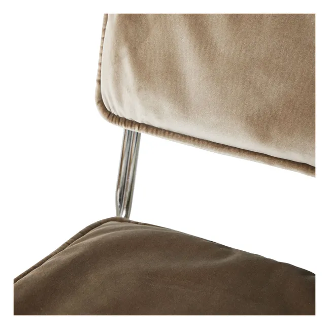 Chaises Endless en velours - Set de 2 | Taupe