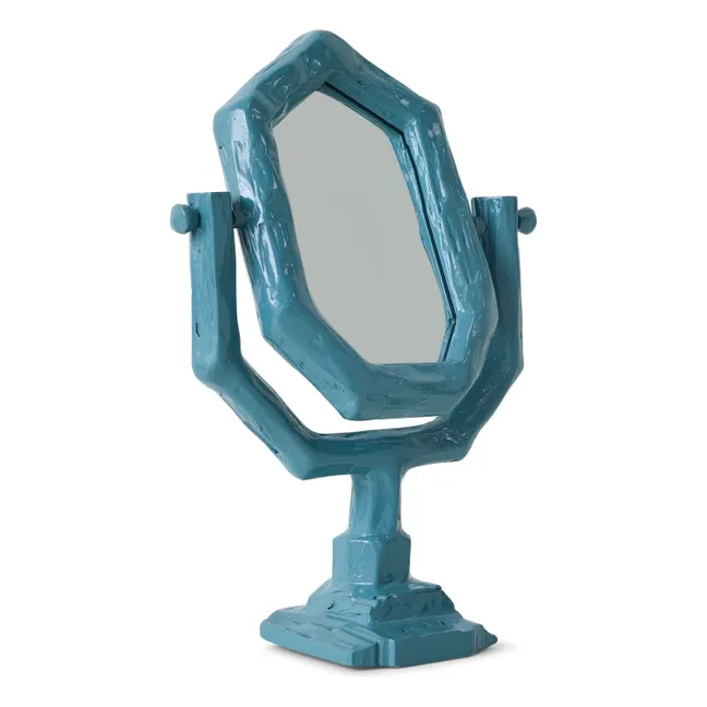 Miroir sur pied, Teun Zwets | Bleu