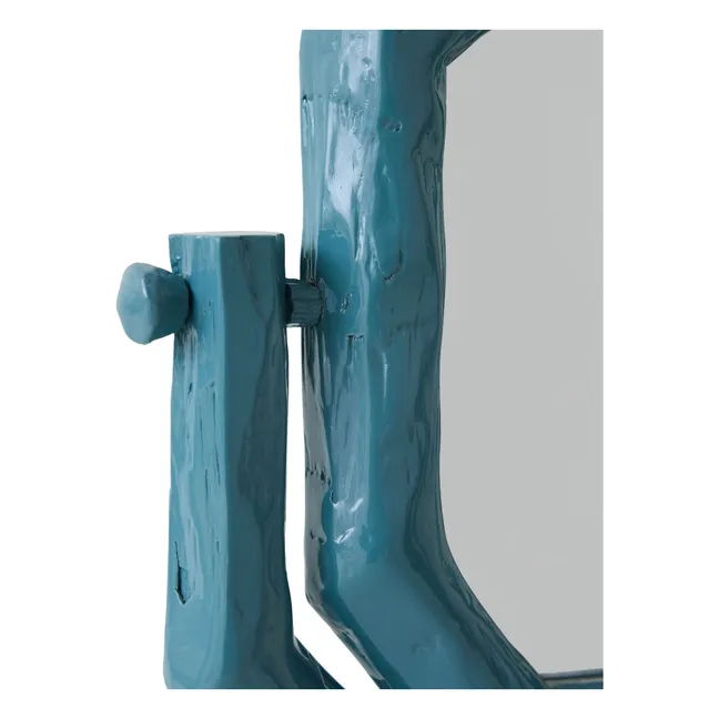 Miroir sur pied, Teun Zwets | Bleu