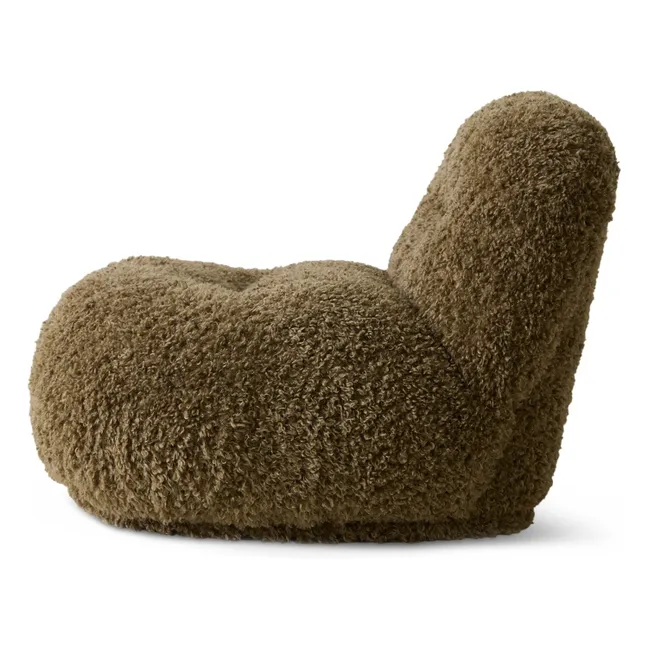 Fauteuil lounge Meloa | Taupe