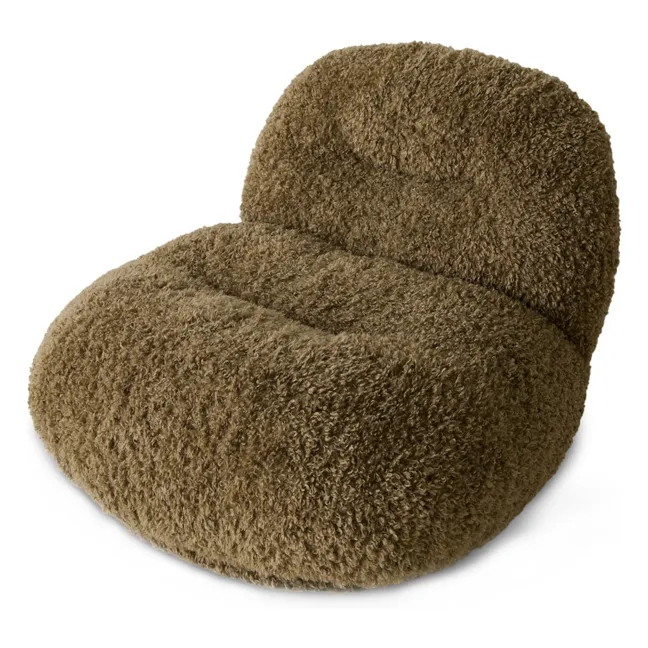 Fauteuil lounge Meloa | Taupe