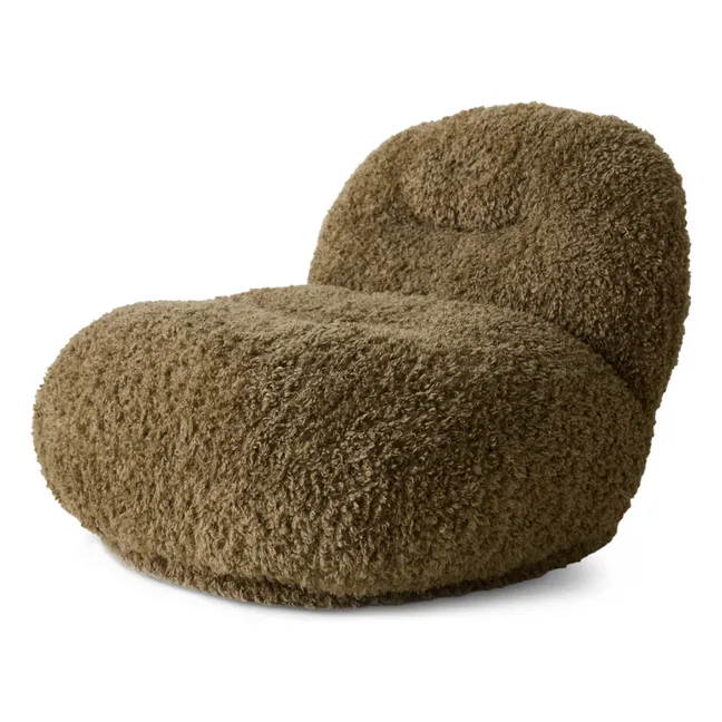 Fauteuil lounge Meloa | Taupe