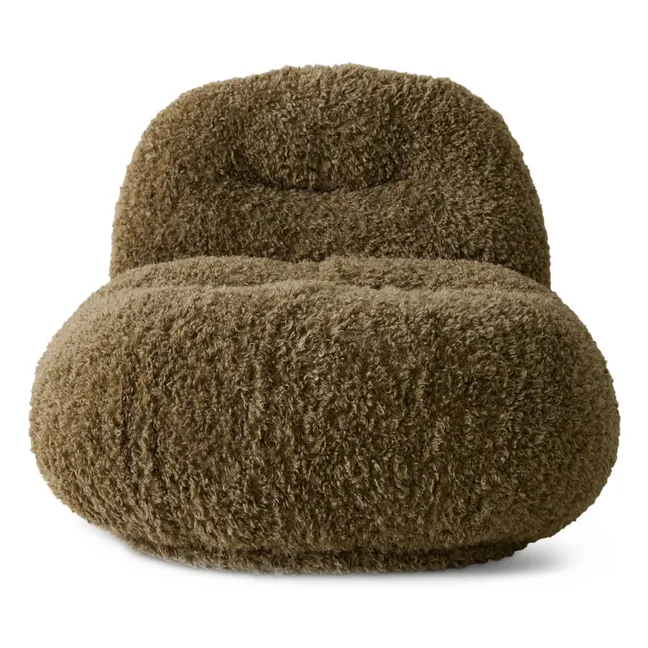 Fauteuil lounge Meloa | Taupe