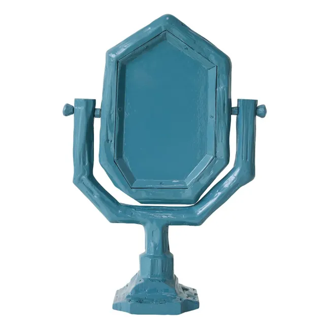 Miroir sur pied, Teun Zwets | Bleu