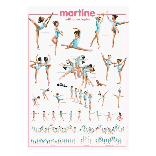 Affiche Martine Petit Rat de l'Opéra