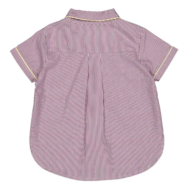 Camisa de rayas Paco | Violeta