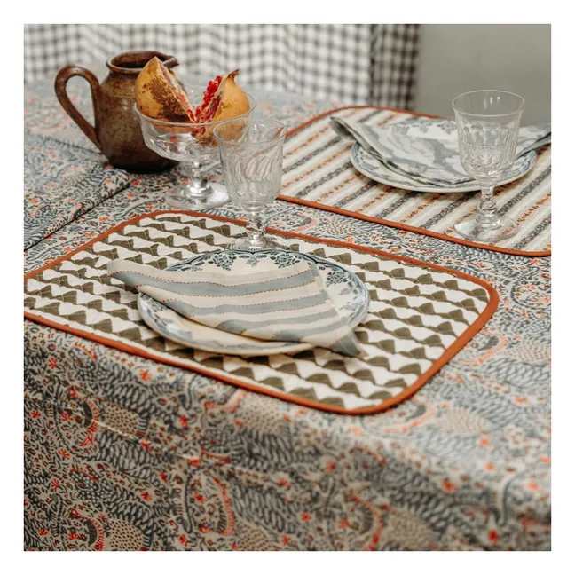 Servilleta London - Lote de 8 | Azul