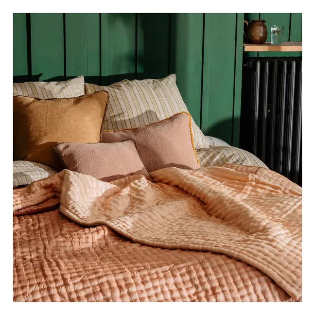 Seidenplaid Ritournelle | Blush