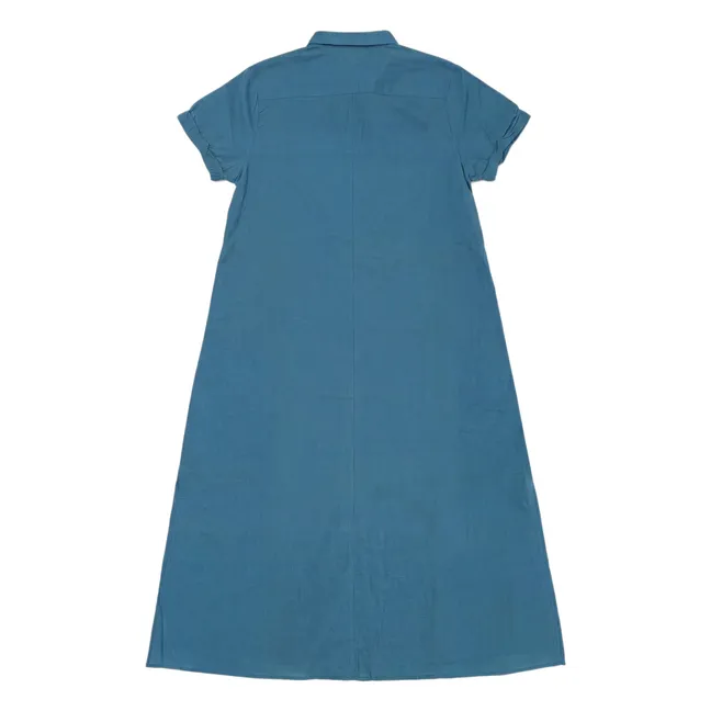 Kleid Tampa Baumwolle | Indigo