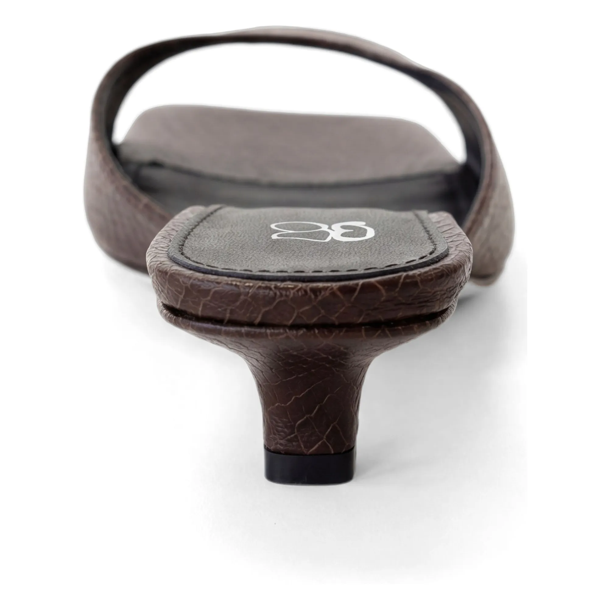 Sandales Pilar Python | Gris- Image produit n°2