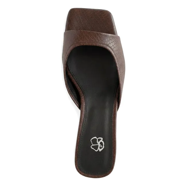 Sandalias Pilar Python | Gris