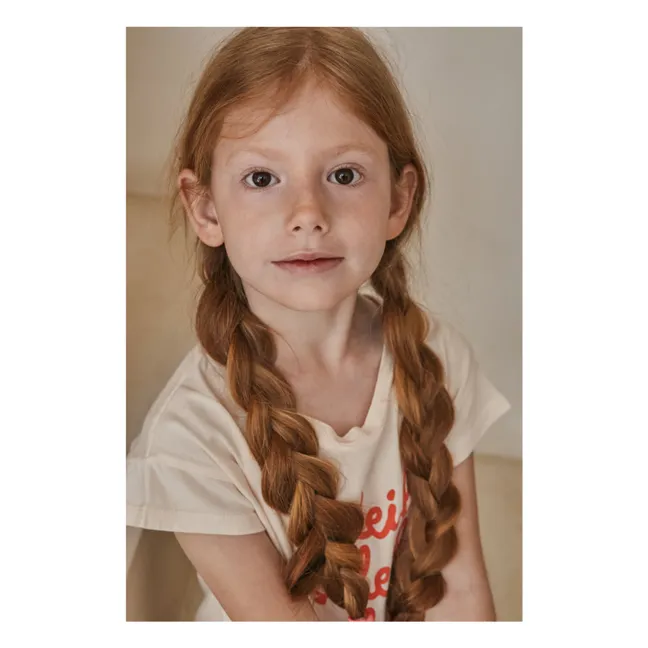 T-shirt Soleil Coton Bio | Crème