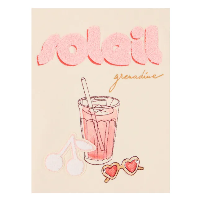 Sweat Lika Soleil Coton Bio | Ecru