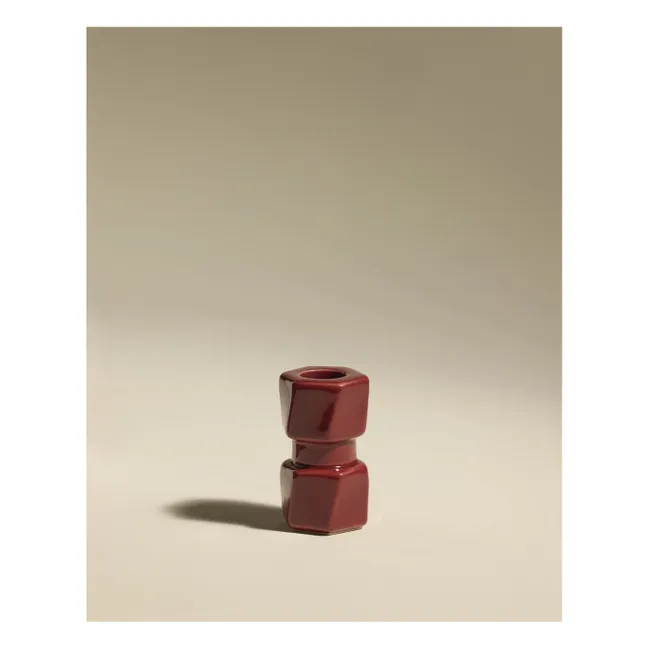 Bougeoir Colonna | Carmin