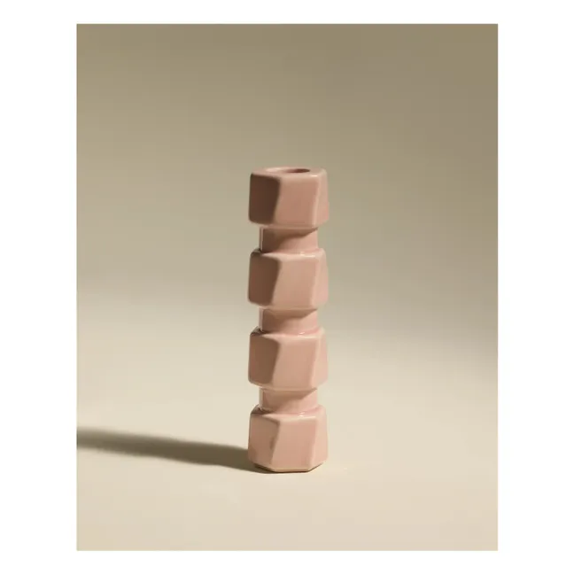 Colonna candlestick | Pink