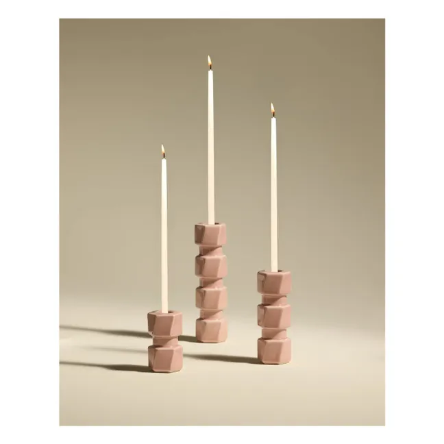 Colonna candlestick | Pink