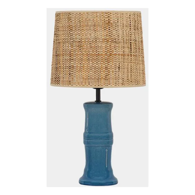 Abat-jour en osier Bambu