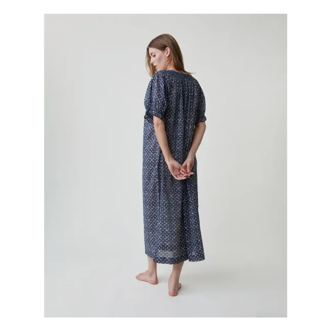 Robe de Nuit Maya | Bleu marine