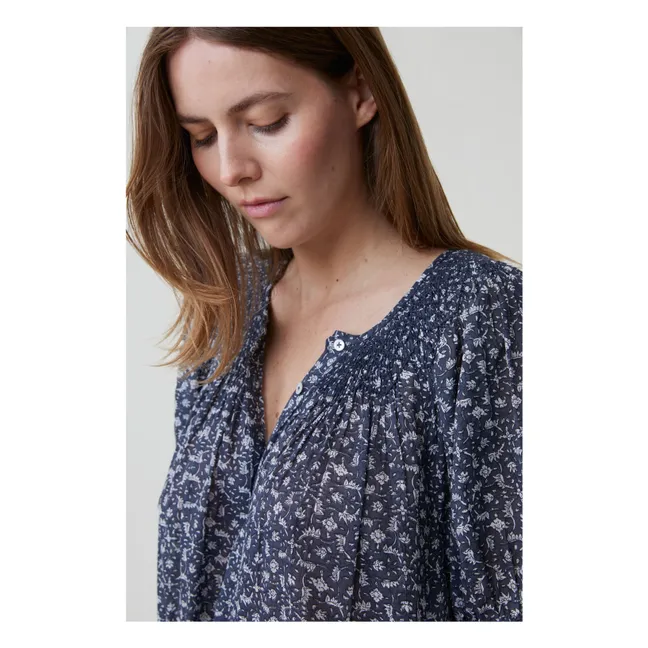 Robe de Nuit Maya | Bleu marine