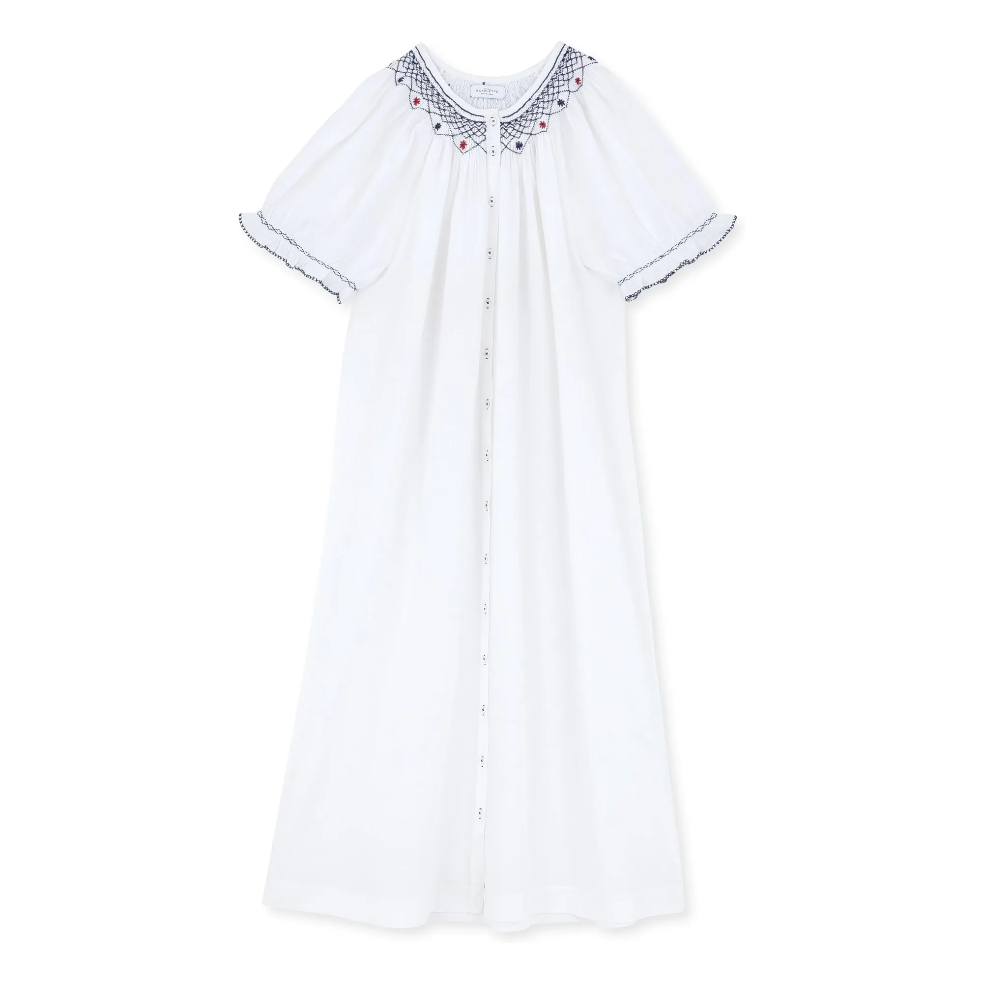 Scarlette Ateliers White Maya Nightgown