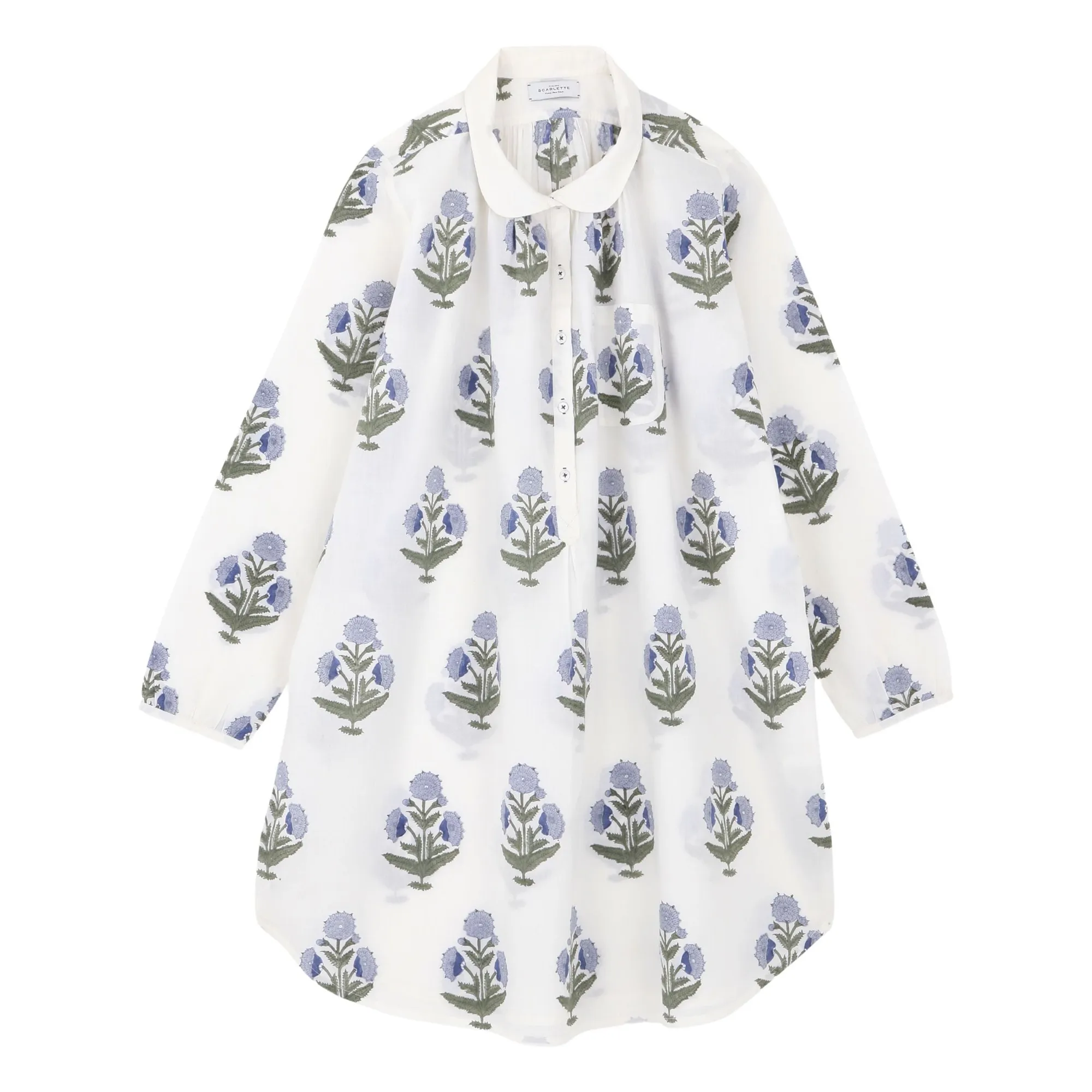 Scarlette Ateliers White Calie Nightgown
