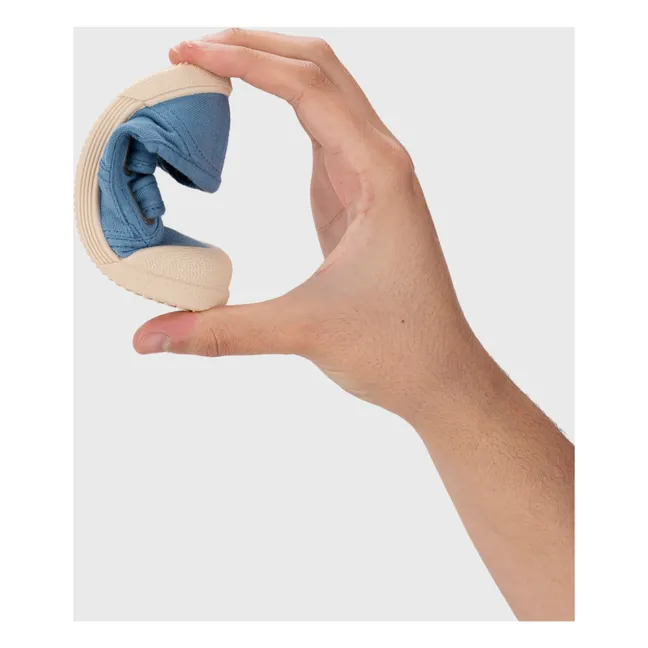 Zapatillas Lona Double Scratch | Azul Mar