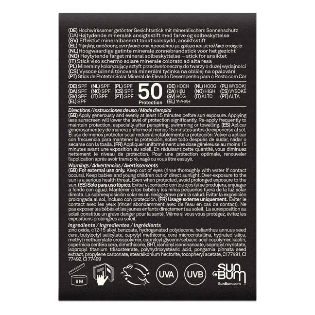 Protección solar en barra SPF50 - 13g