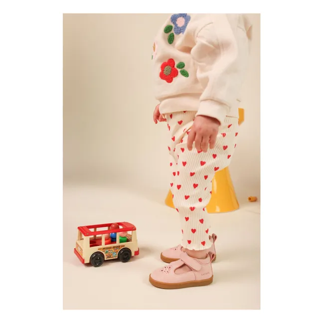 Babies Pia Etoile Suede | Rose poudré