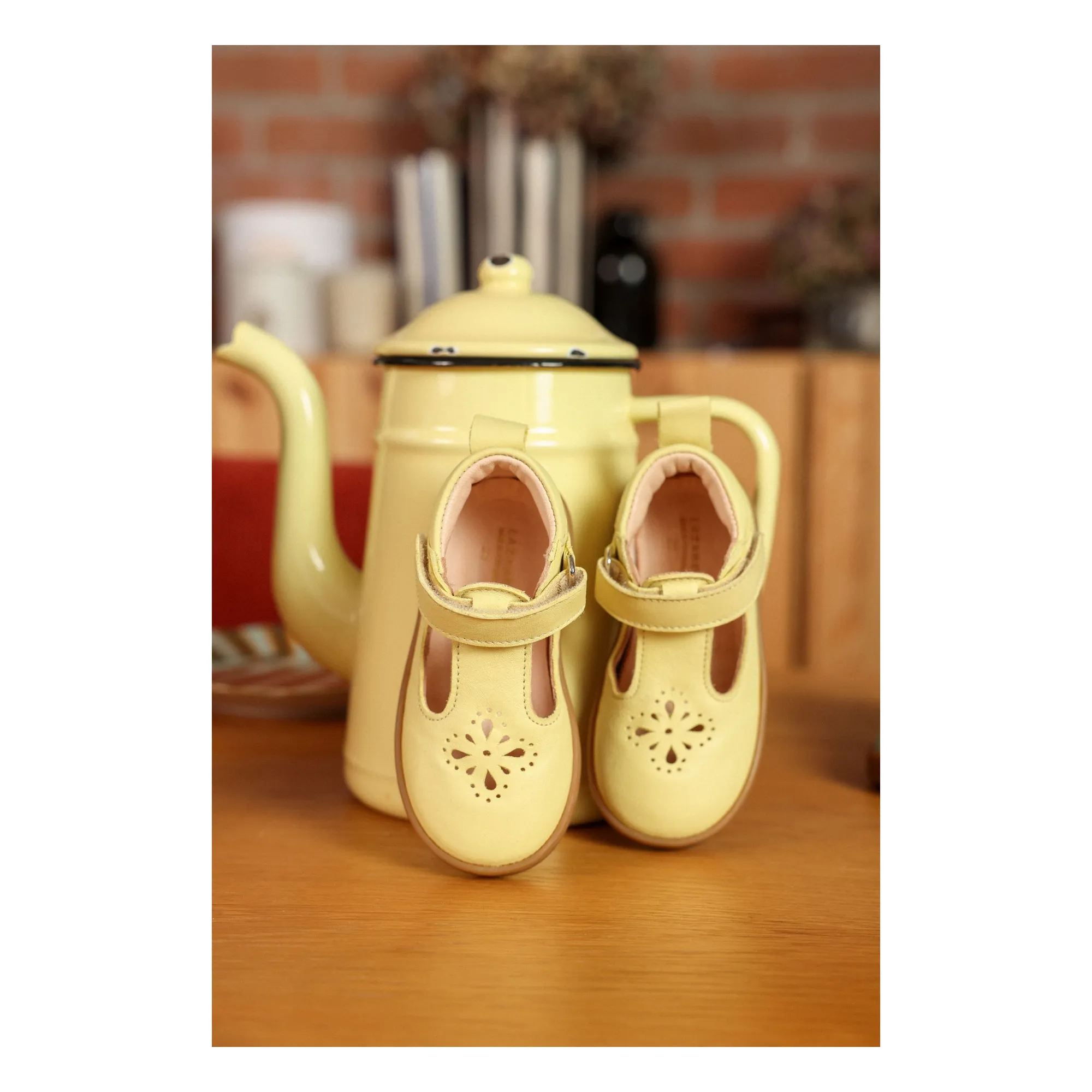 Babies Pia Etoile | Jaune pâle- Image produit n°2