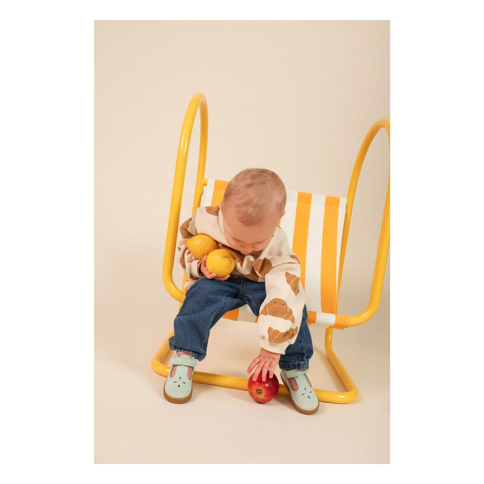 Babies Pia Etoile Suede | Bleu Glacier- Image produit n°3