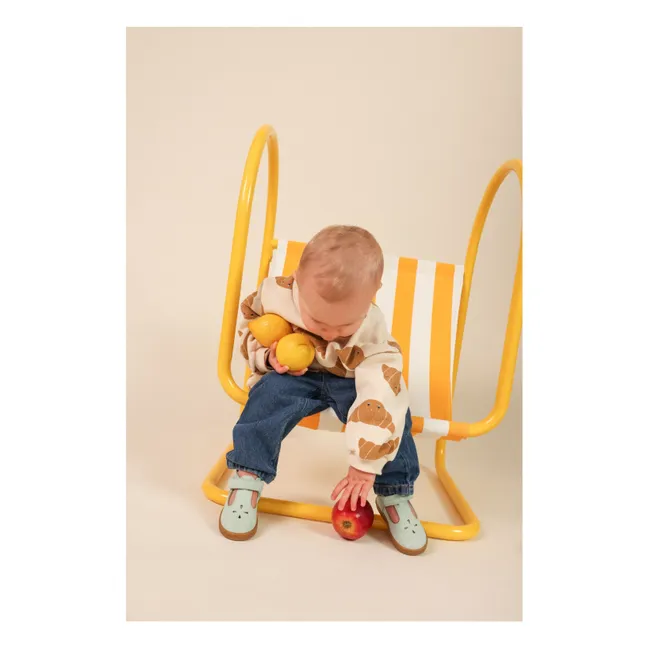 Babies Pia Etoile Suede | Bleu Glacier
