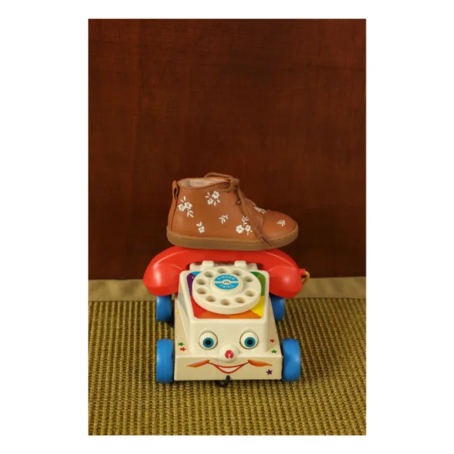 Zapatillas con cordones Raoul Flowers | Camel